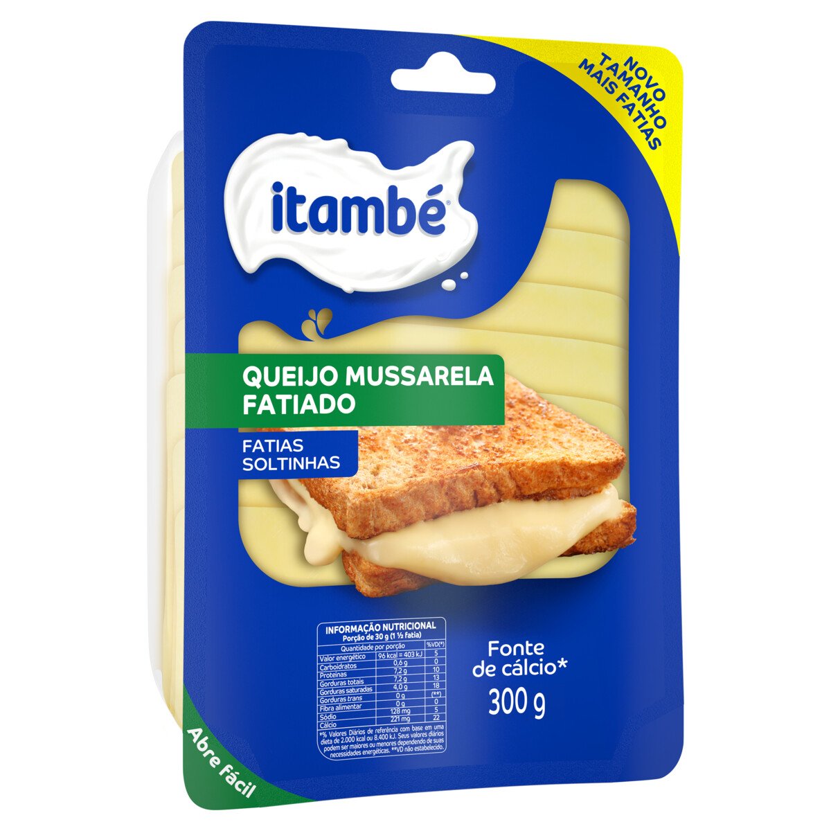 Queijo Mussarela Fatiado Itambé 300g