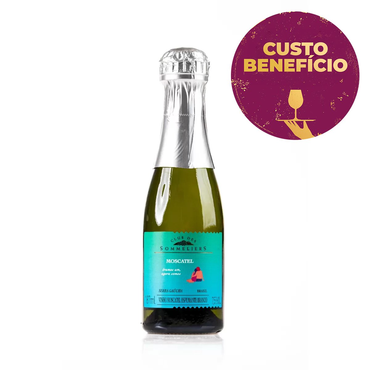 Espumante Brasileiro Clube Des Sommeliers Moscatel 187ml