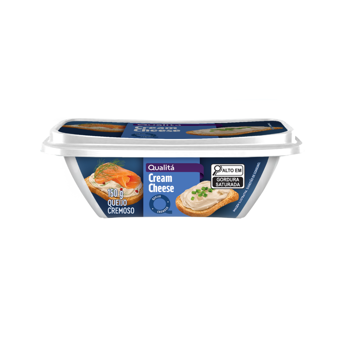 Cream Cheese Qualitá Pote 150g