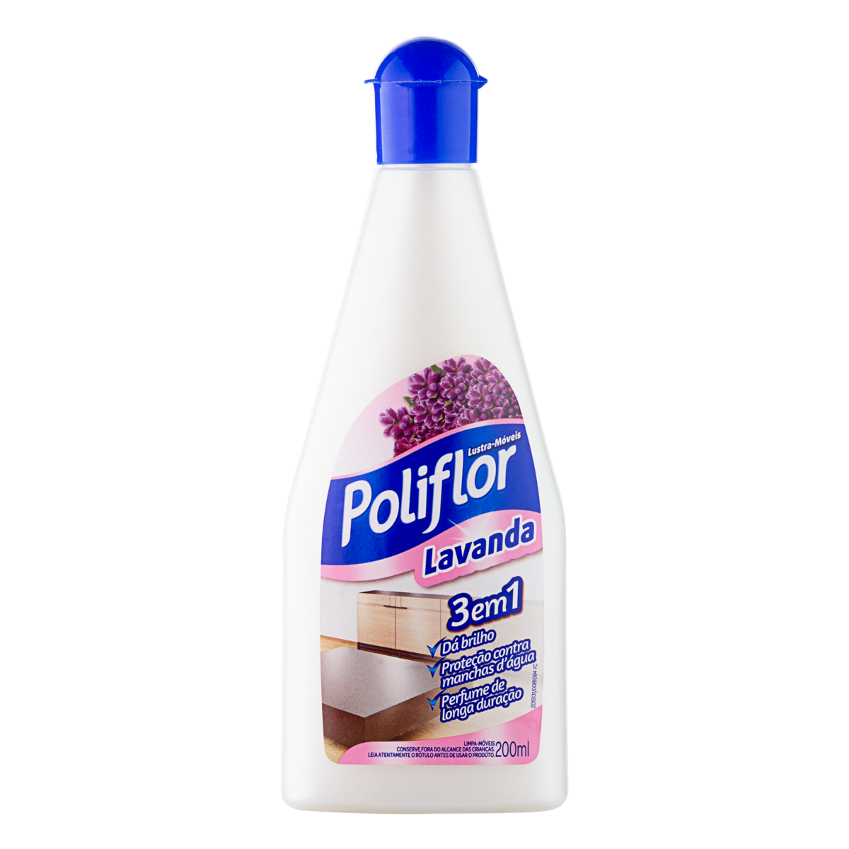 Lustra-Móveis Lavanda Poliflor Squeeze 200ml
