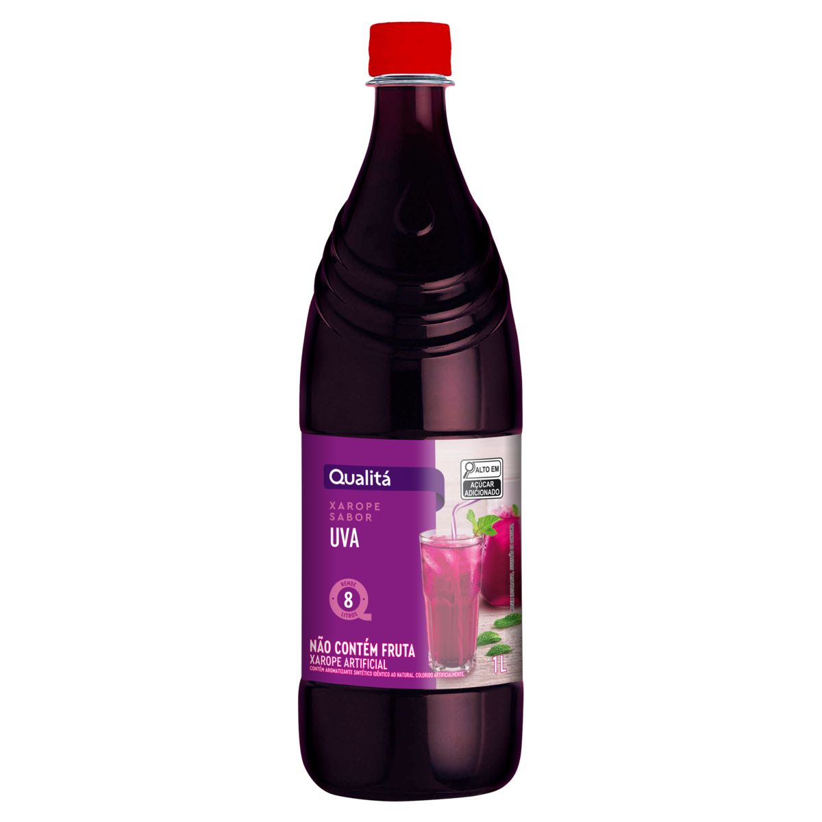 Xarope Uva Qualitá Garrafa 1l
