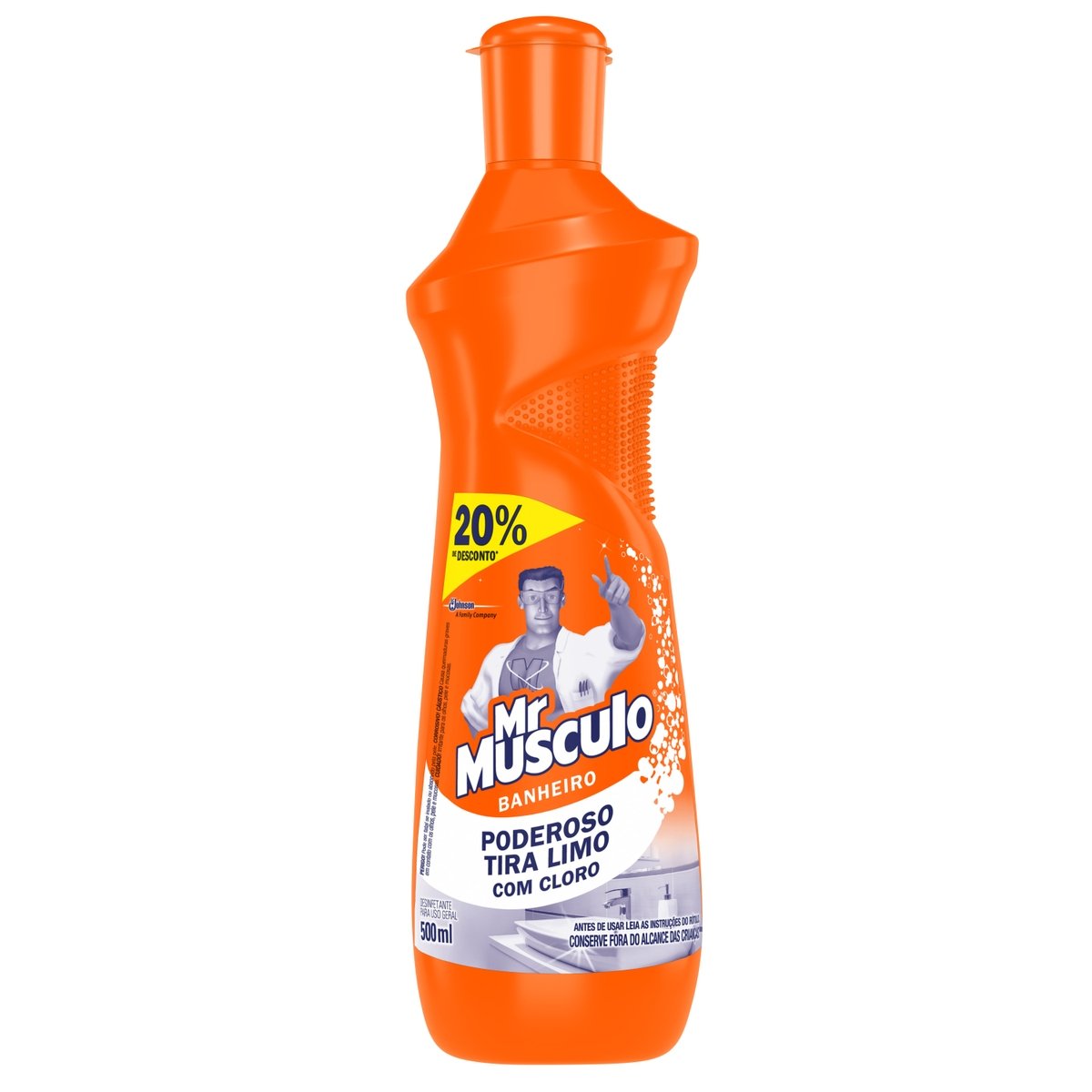 Desinfetante Banheiro Tira-Limo Mr Músculo Squeeze 500ml Oferta Especial