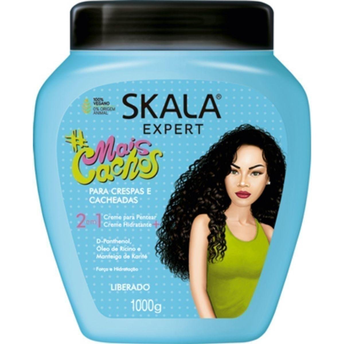 Creme de Tratamento e Pentear Skala Expert #MaisCachos Pote 1000g