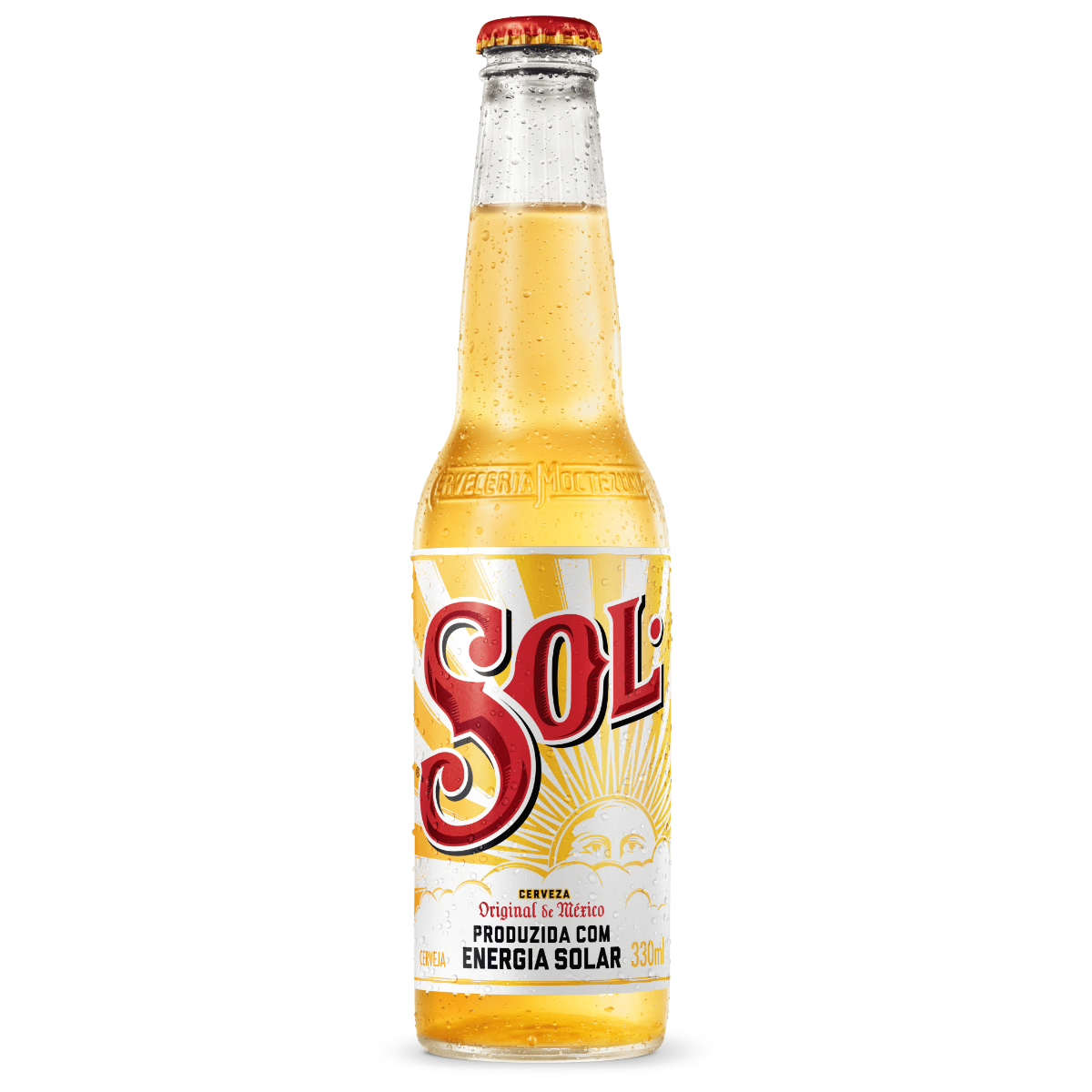 Cerveja Pilsen Sol Garrafa 330ml