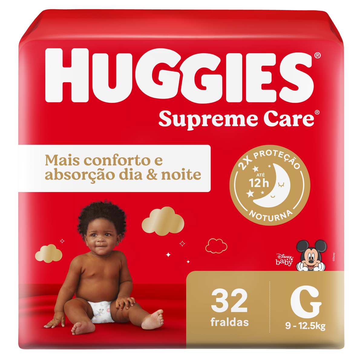 Fralda Huggies Supreme Care G - 32 Fraldas