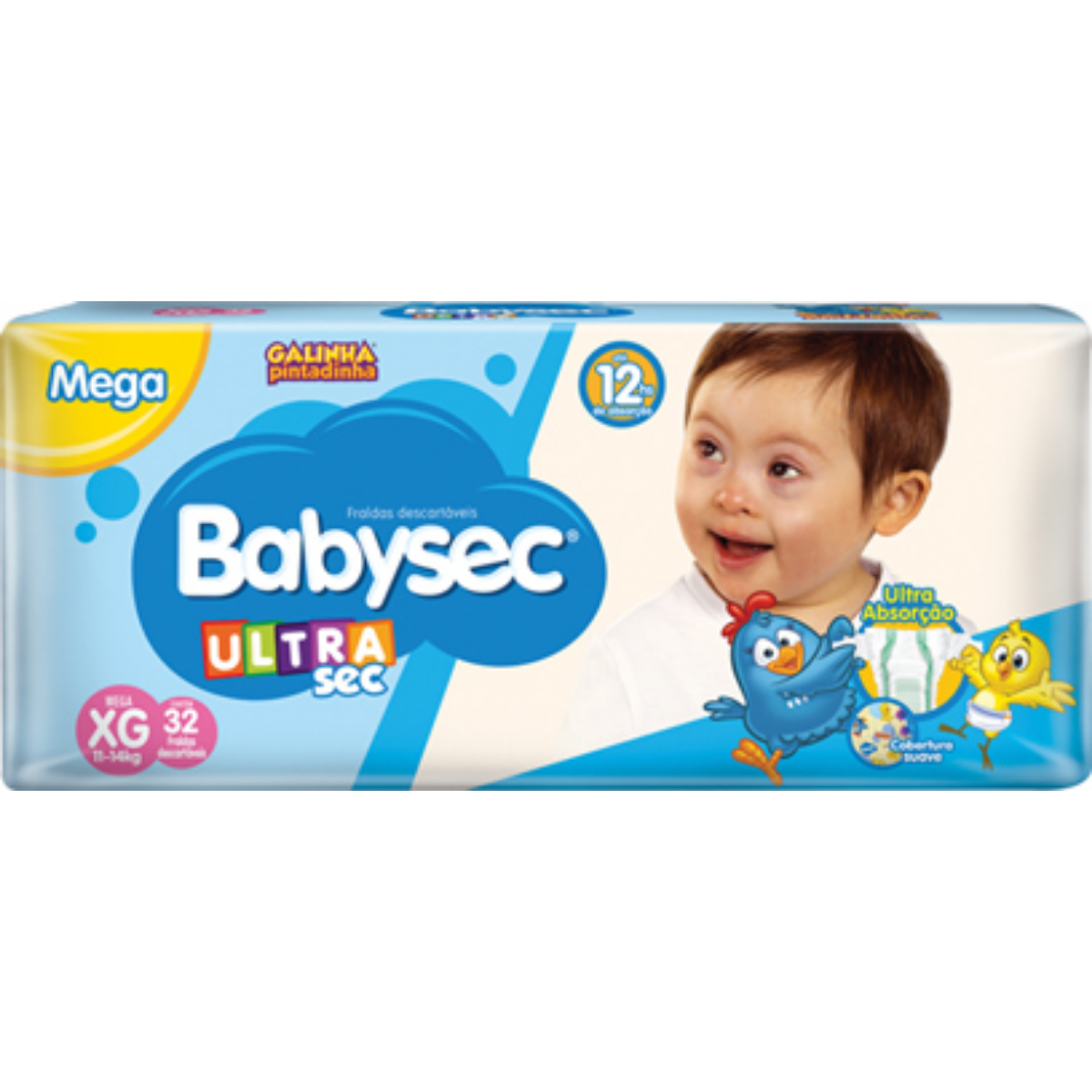 Fralda Infantil Babysec Ultra Mega XG C/30