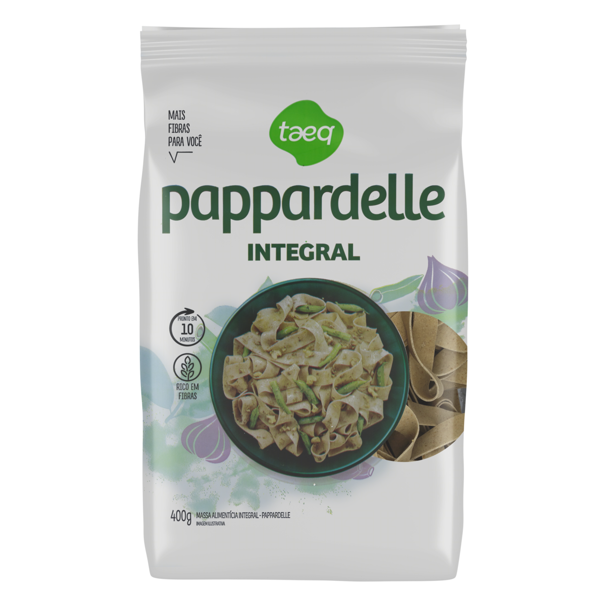 Macarrão Integral Pappardelle Taeq 400g