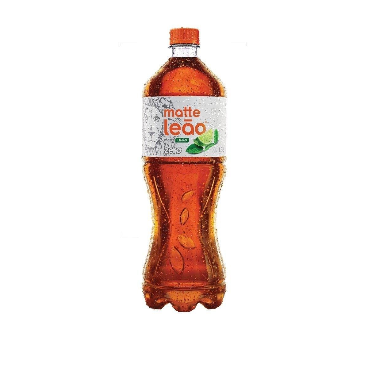 Chá Mate Limão Matte Leão Zero Garrafa 1,5l