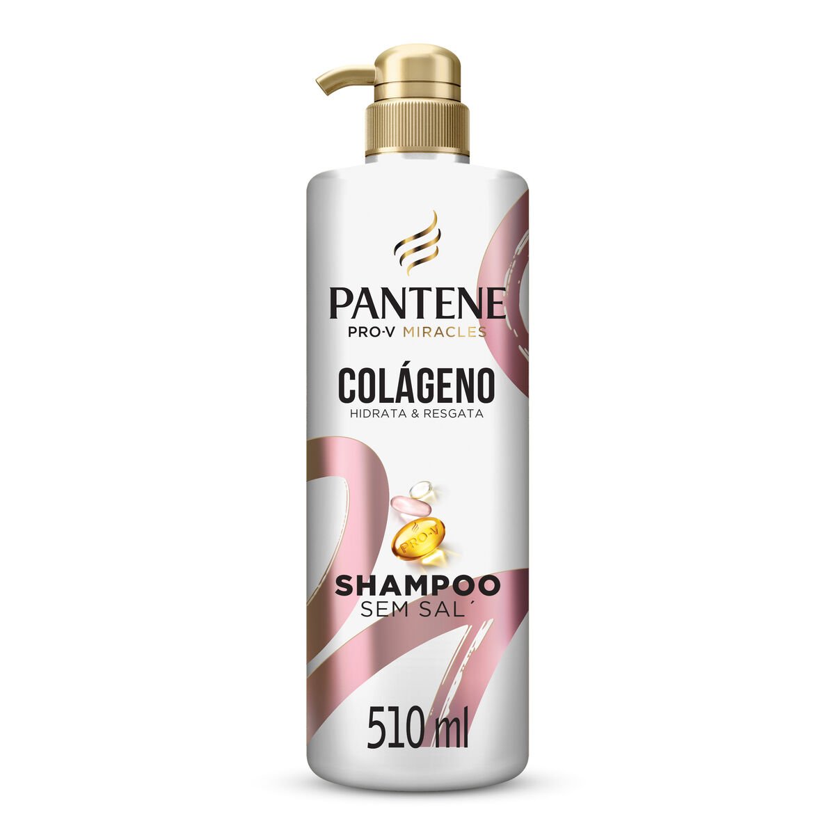 Pantene Pro-V Miracles Colágeno Hidrata & Resgata Shampoo 510 ml