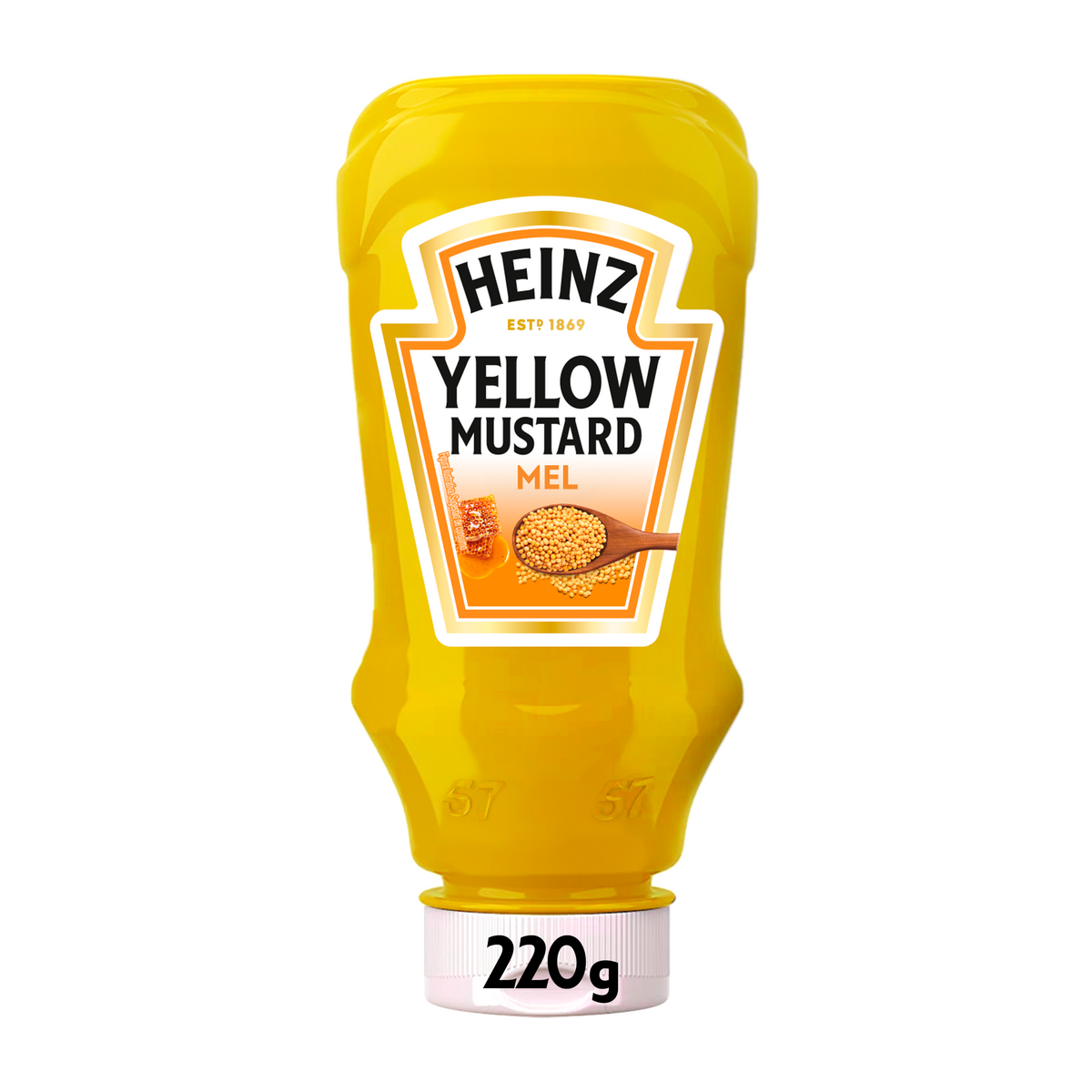 Mostarda Amarela com Mel Heinz Squeeze 220g