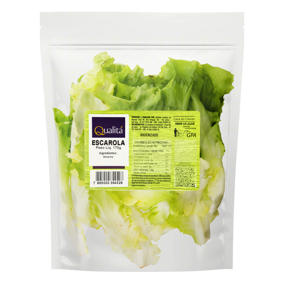 Escarola Higienizada Qualitá 170g