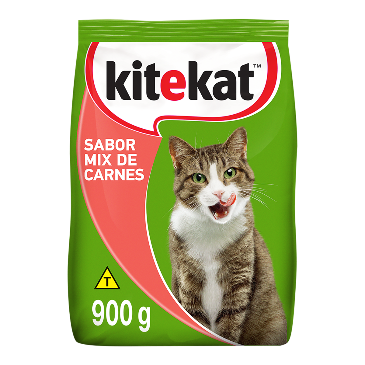 Ração KiteKat Mix de Carnes para Gatos Adultos 900g