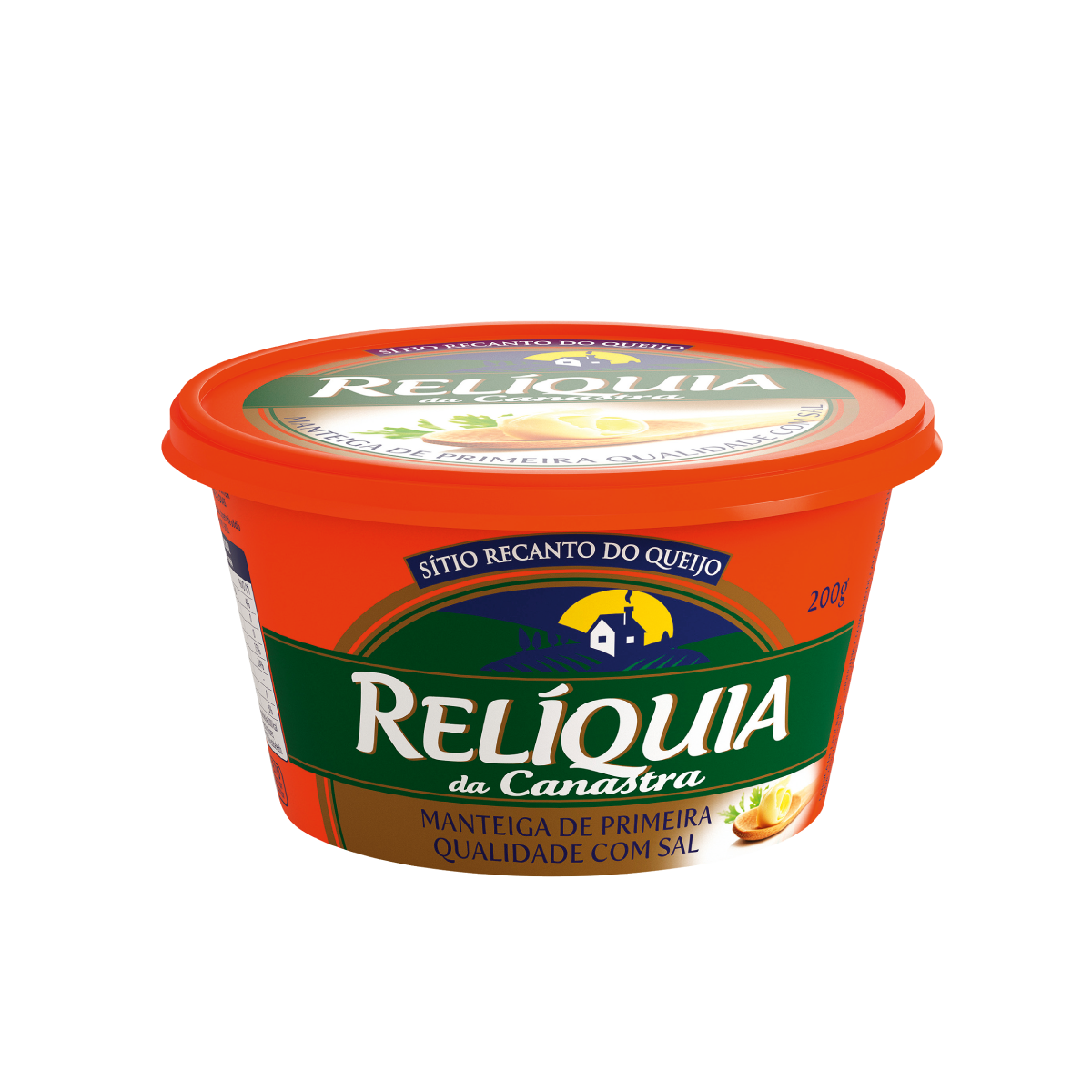 Manteiga Com Sal RELÍQUIA DA CANASTRA Pote 200g