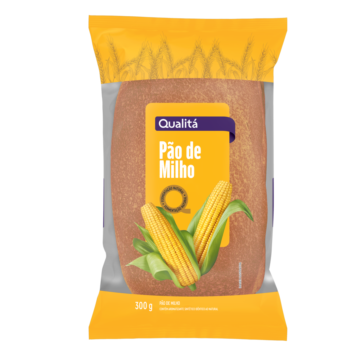 Pão Milho Qualitá Pacote 300g