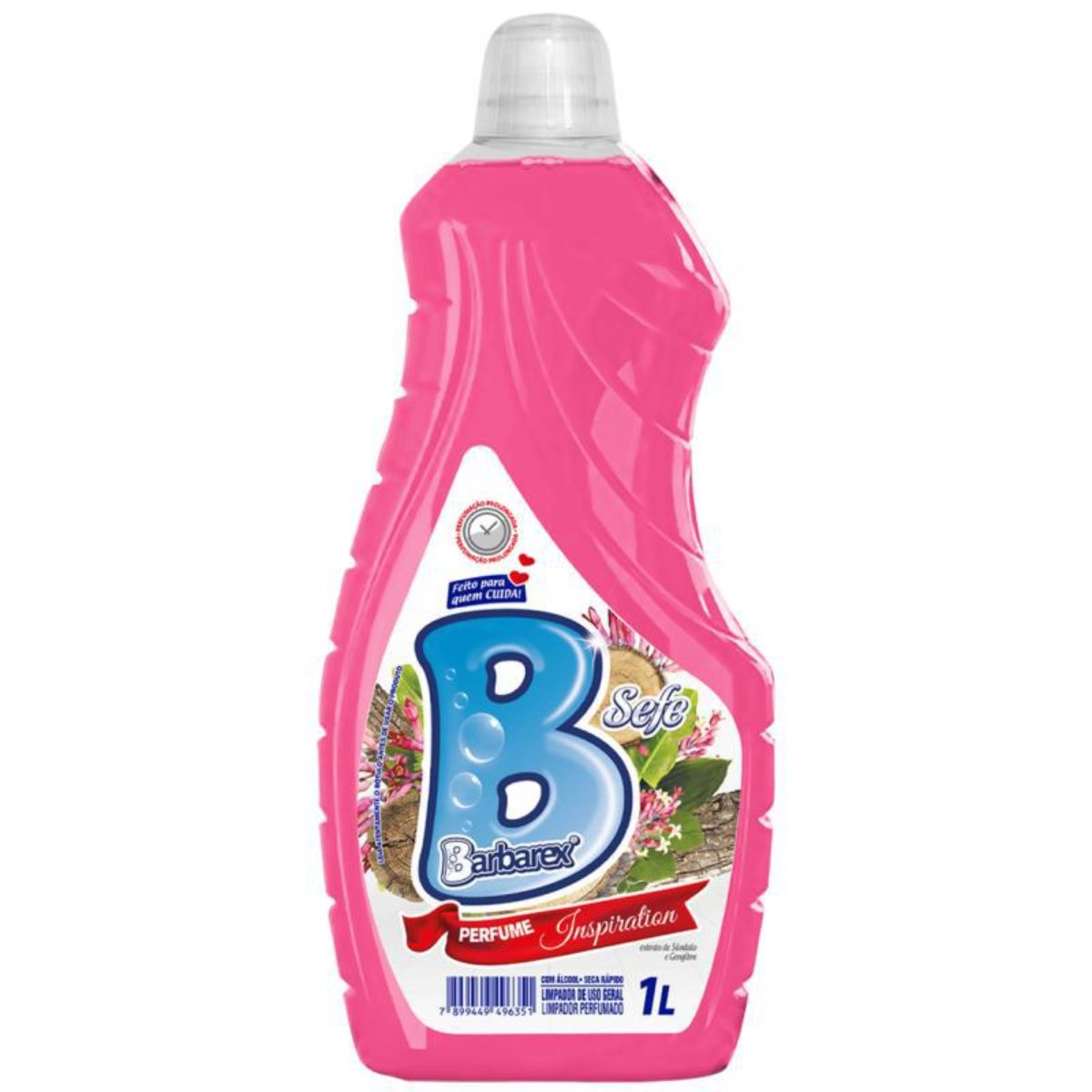 Limpador Perfumado Barbarex Inspiration Frasco 1L
