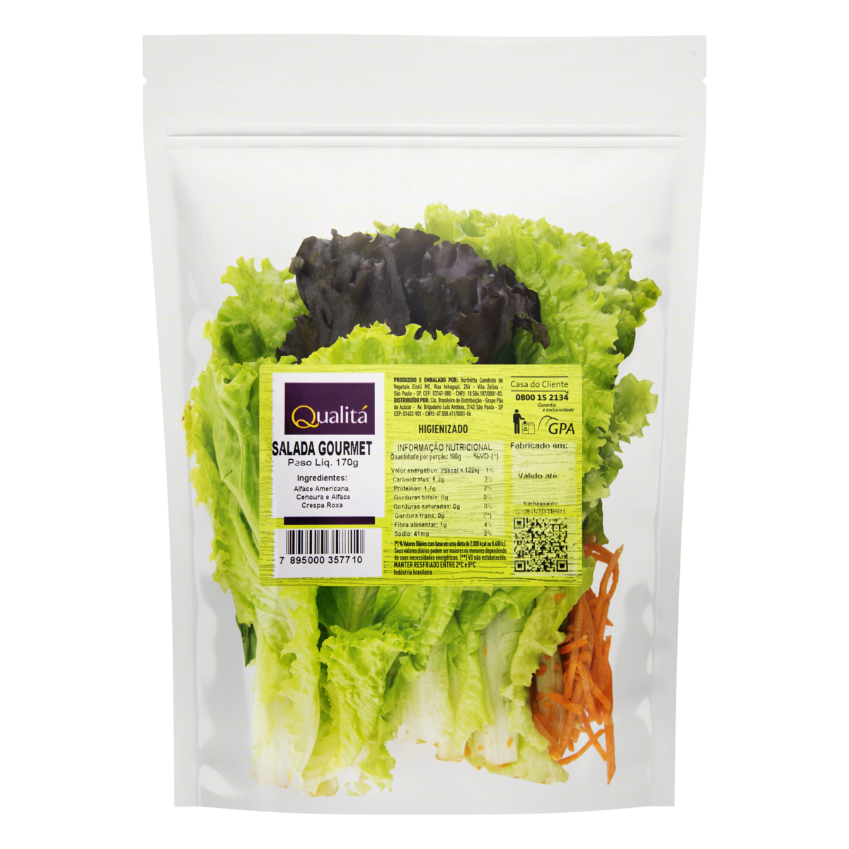 Salada Gourmet Qualitá 170g