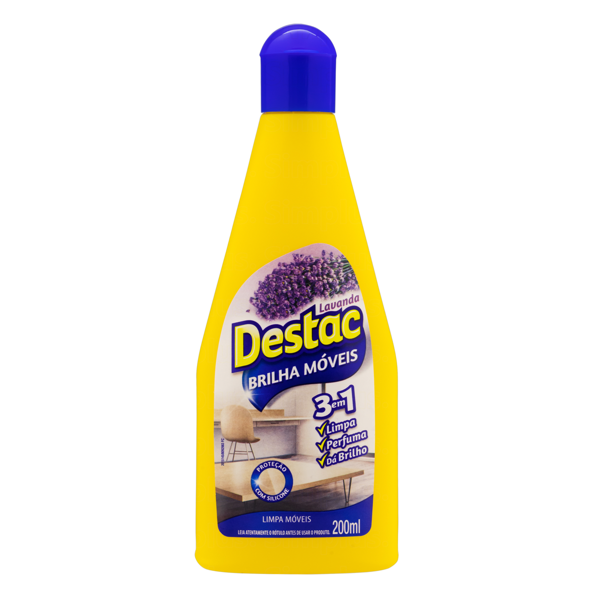 Brilha-Móveis Lavanda Destac Squeeze 200ml