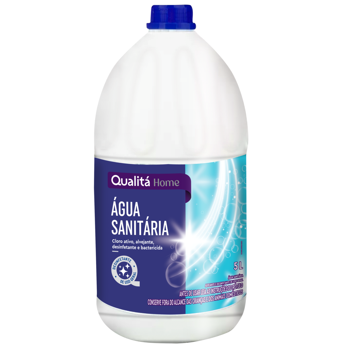 Água Sanitária Qualitá Home Galão 5l
