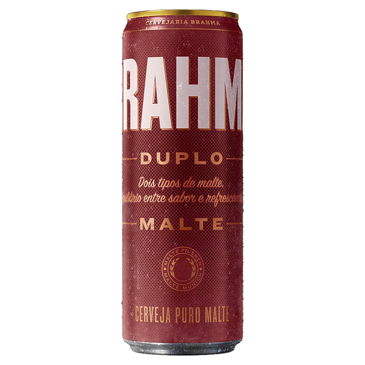 Cerveja Pilsner Duplo Malte Brahma Lata 350ml