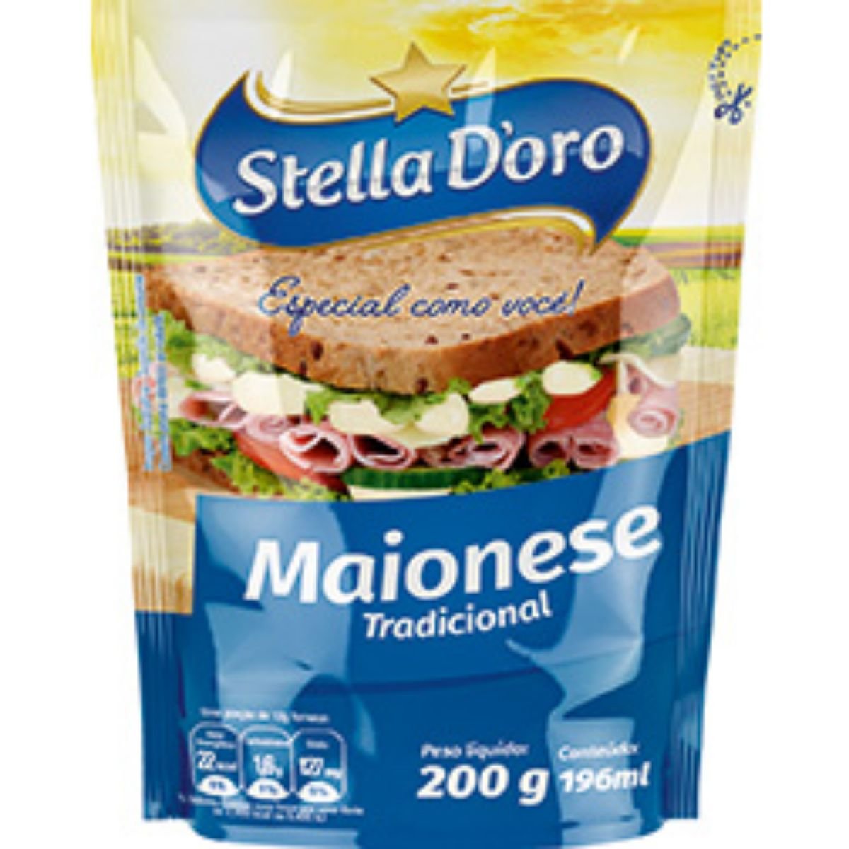 Maionese Stella D'oro sachê 200 g
