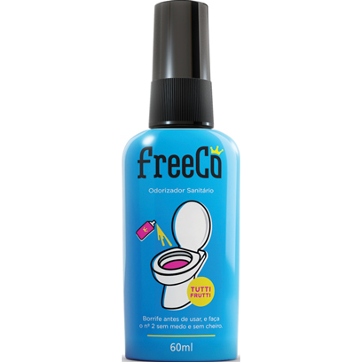 Odorizador Bloqueador de Odores Sanitários FREECO Tutti Frutti 60ML