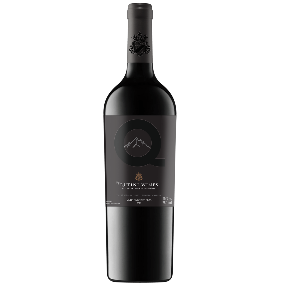 Vinho Tinto Argentino Qualita Rutini Gualtallary 750ml