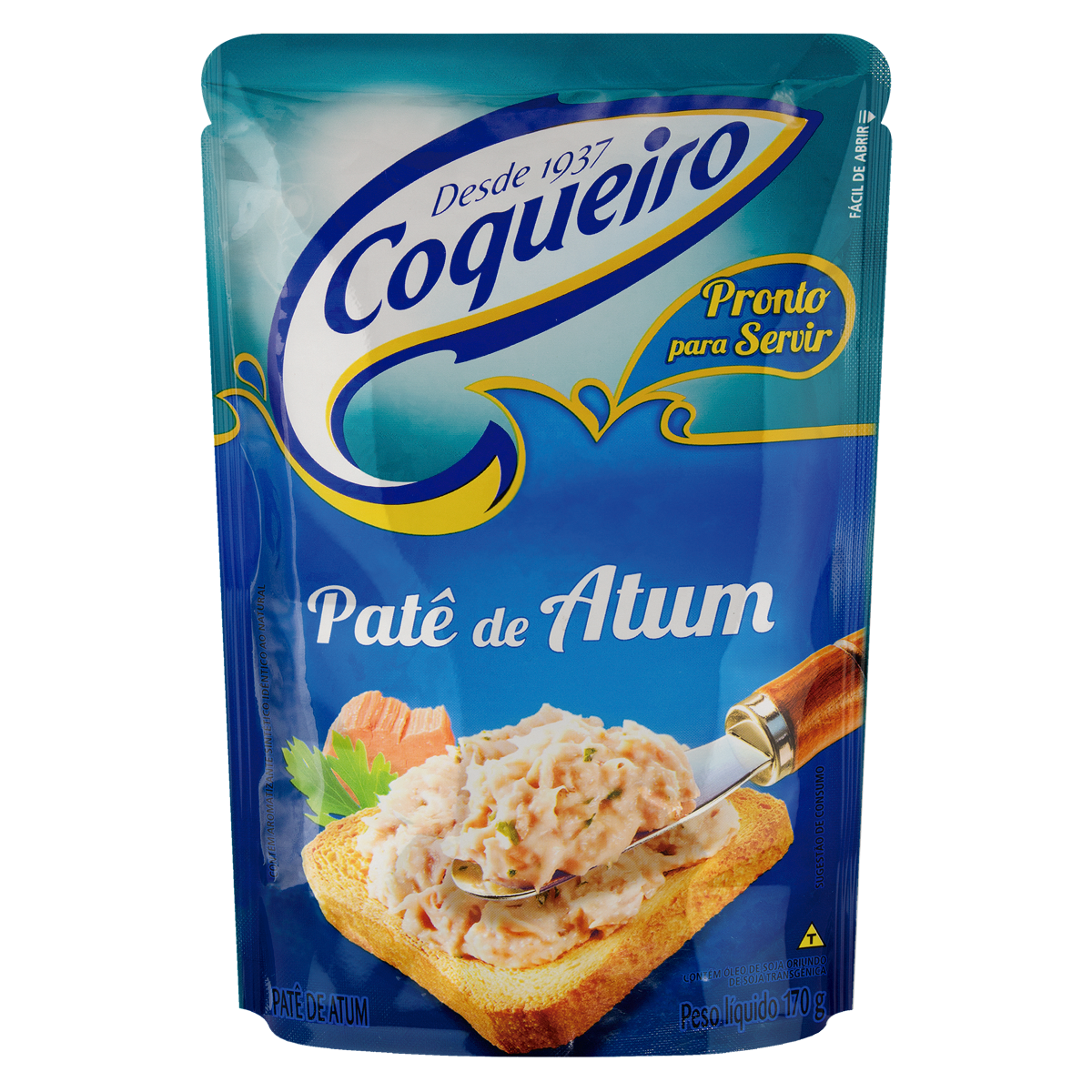 Patê de Atum Tradicional COQUEIRO 170g