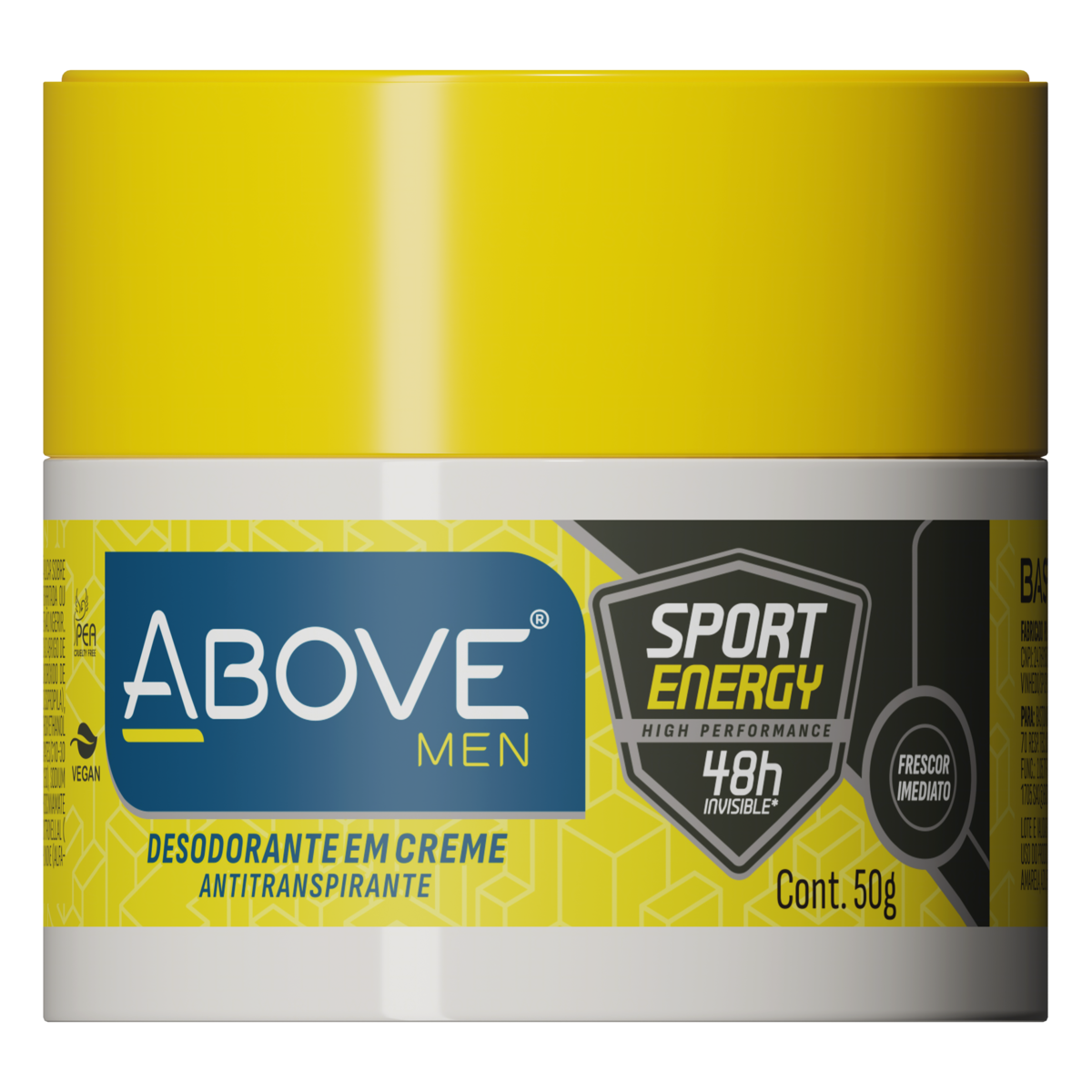 Antitranspirante Creme Invisible Sport Energy Above Men 50g