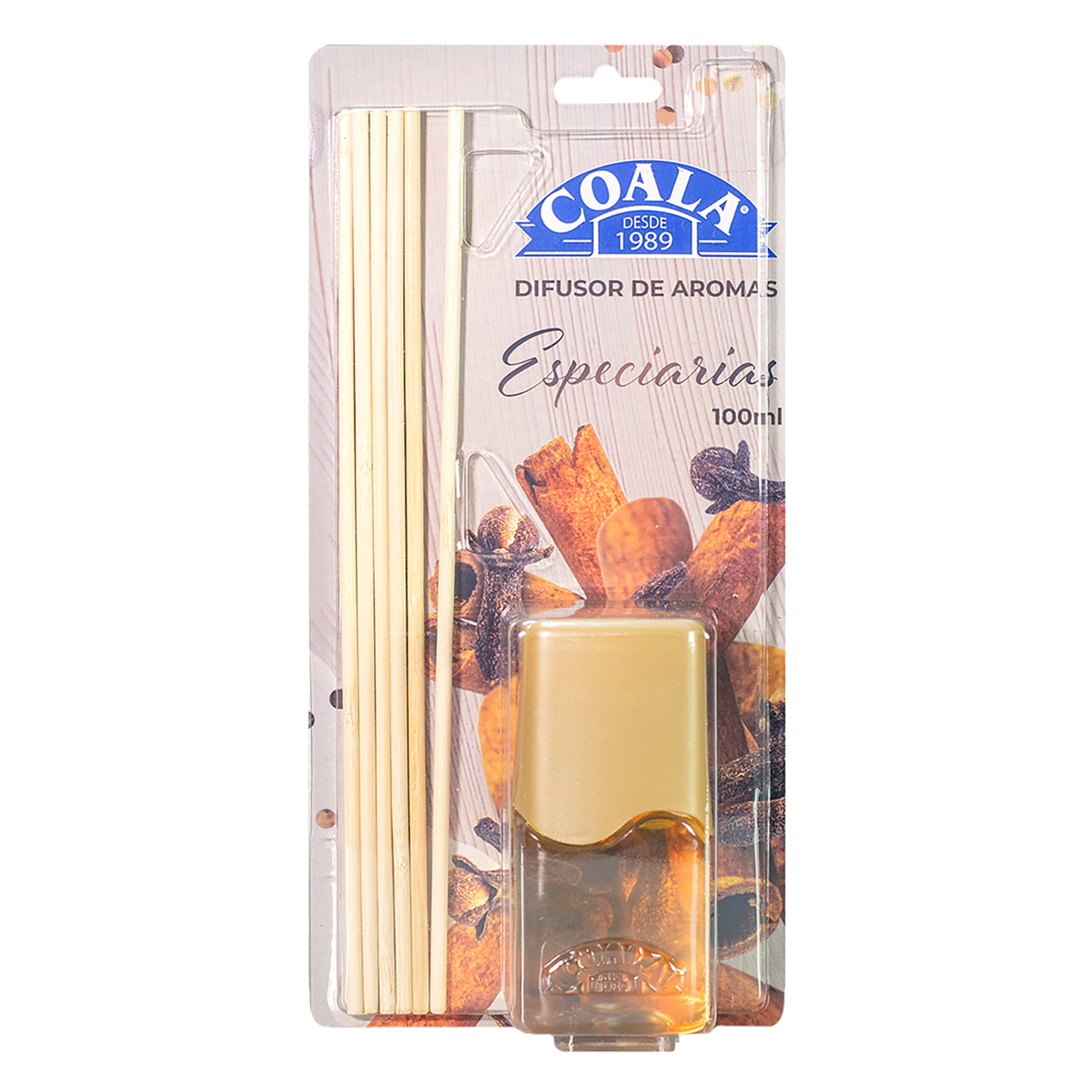 Difusor de Aromas Especiarias Coala Blister 100ml