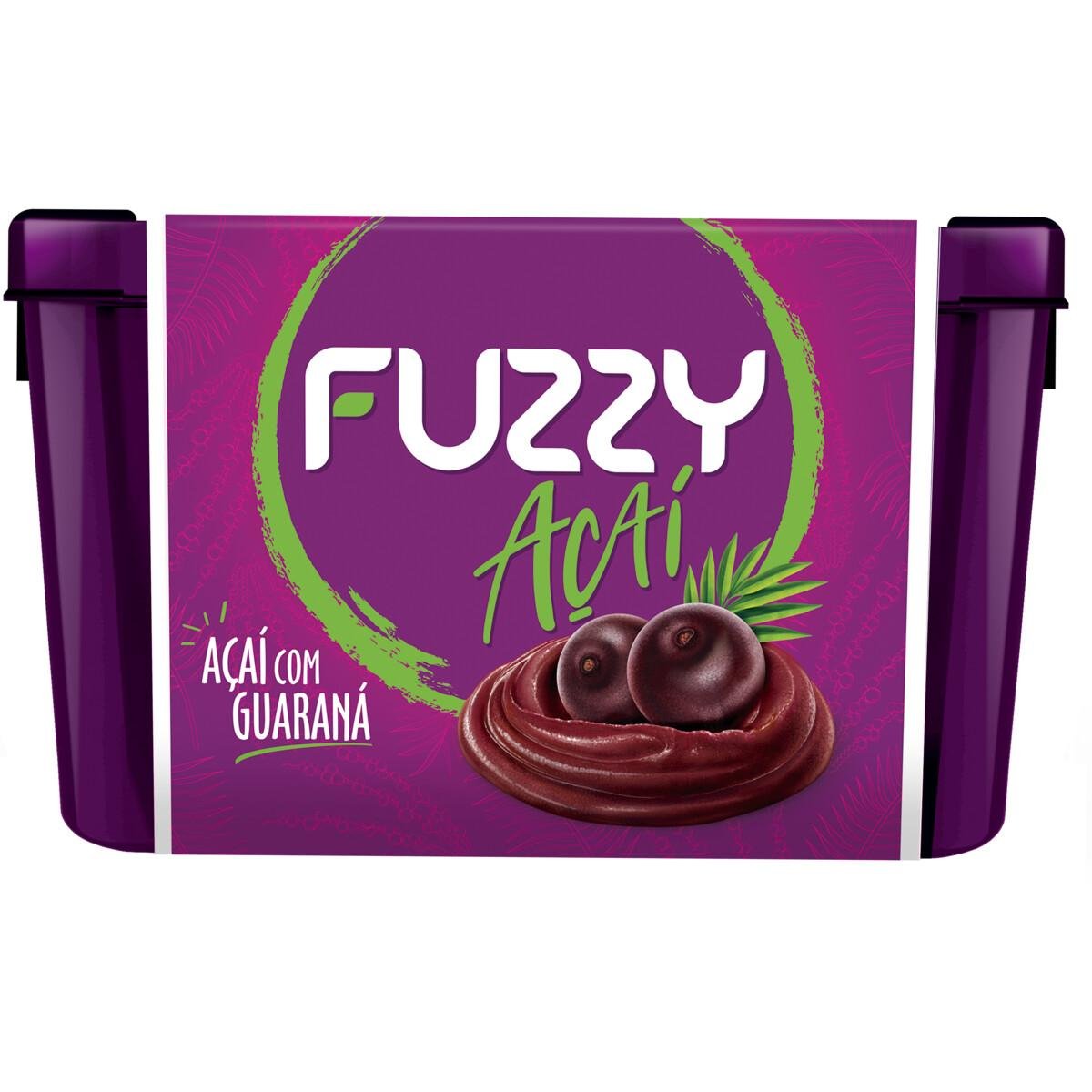 Sorbet Açaí com Guaraná Fuzzy Pote 1,5l