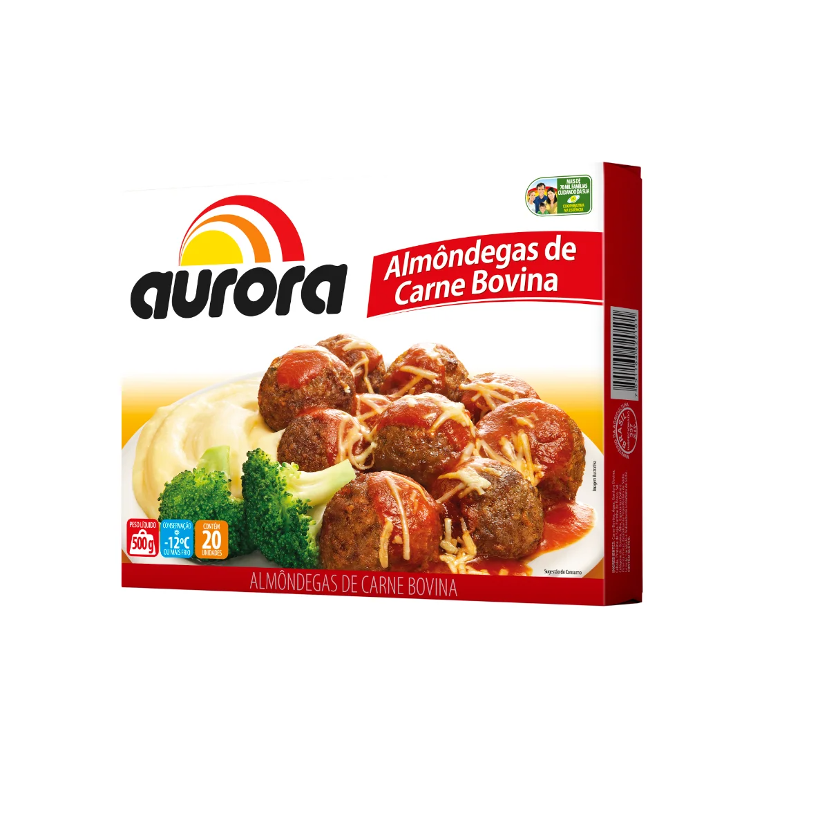 Almôndega Bovina AURORA 500g