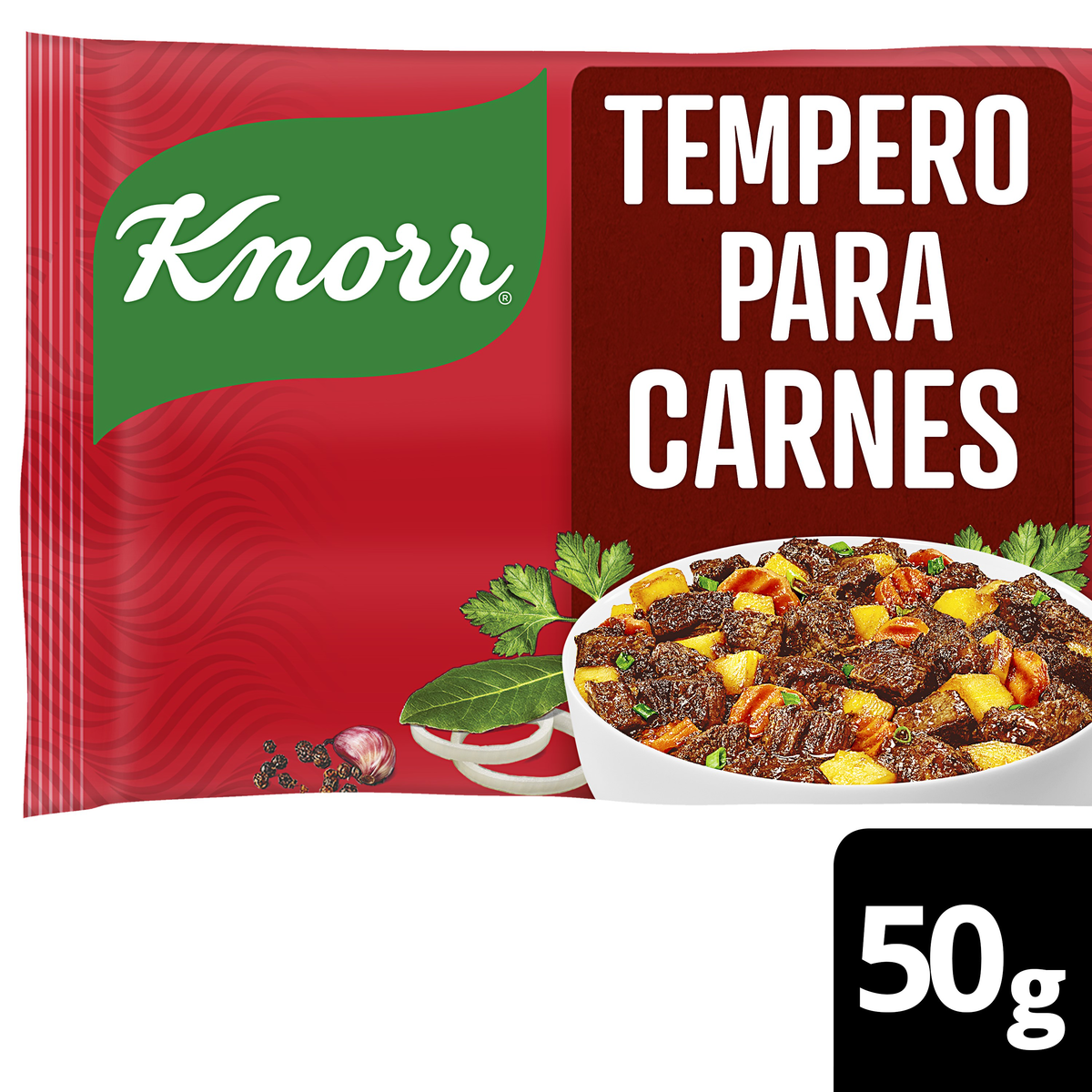 Tempero Pó para Carnes Knorr Pacote 50g 10 Unidades