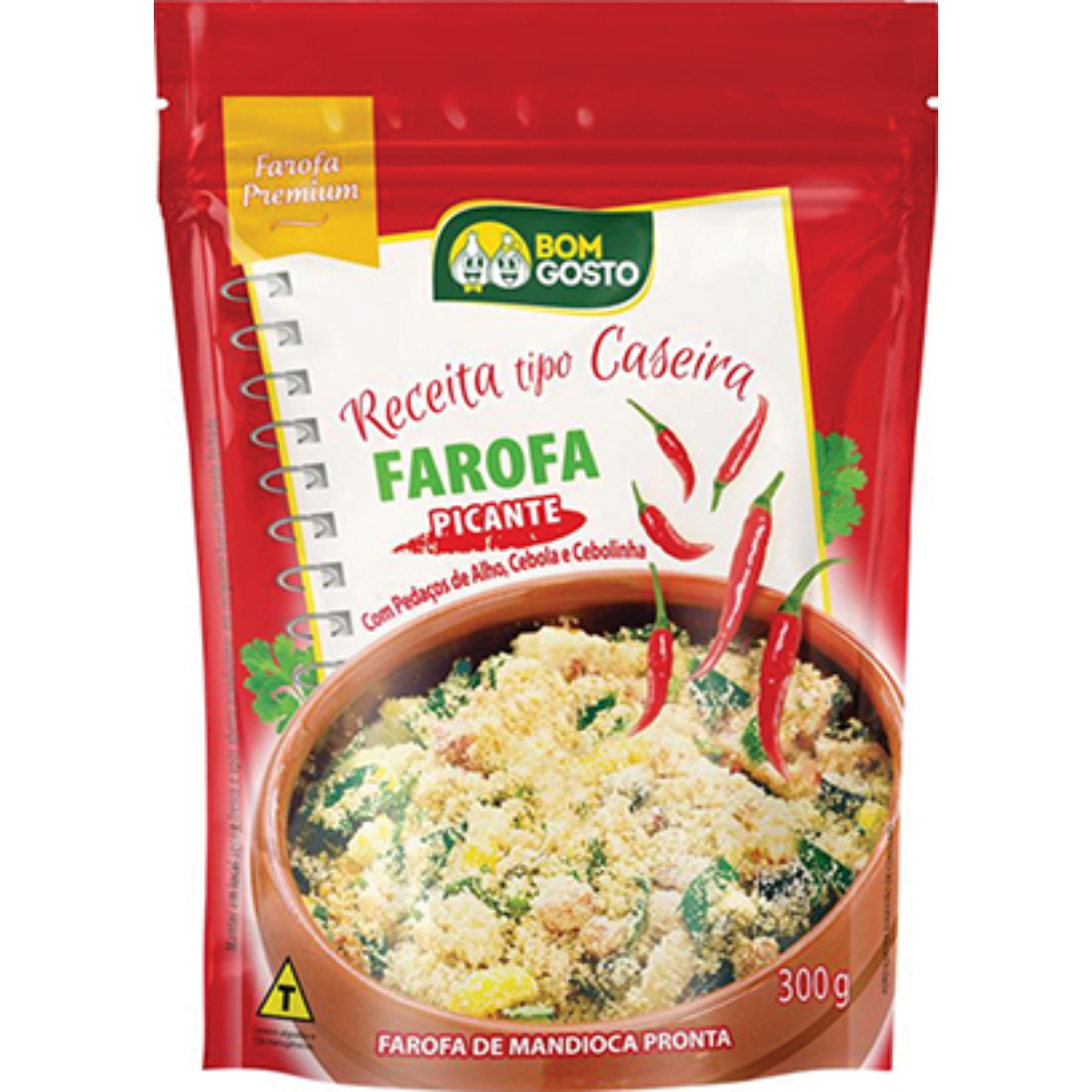 Farinha Picante Tradicional BOM GOSTO 300g
