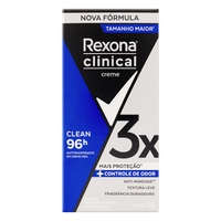 Antitranspirante Creme Clean Rexona Clinical 58g