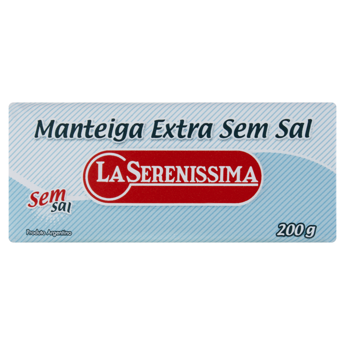 Manteiga Extra sem Sal La Serenissima 200g