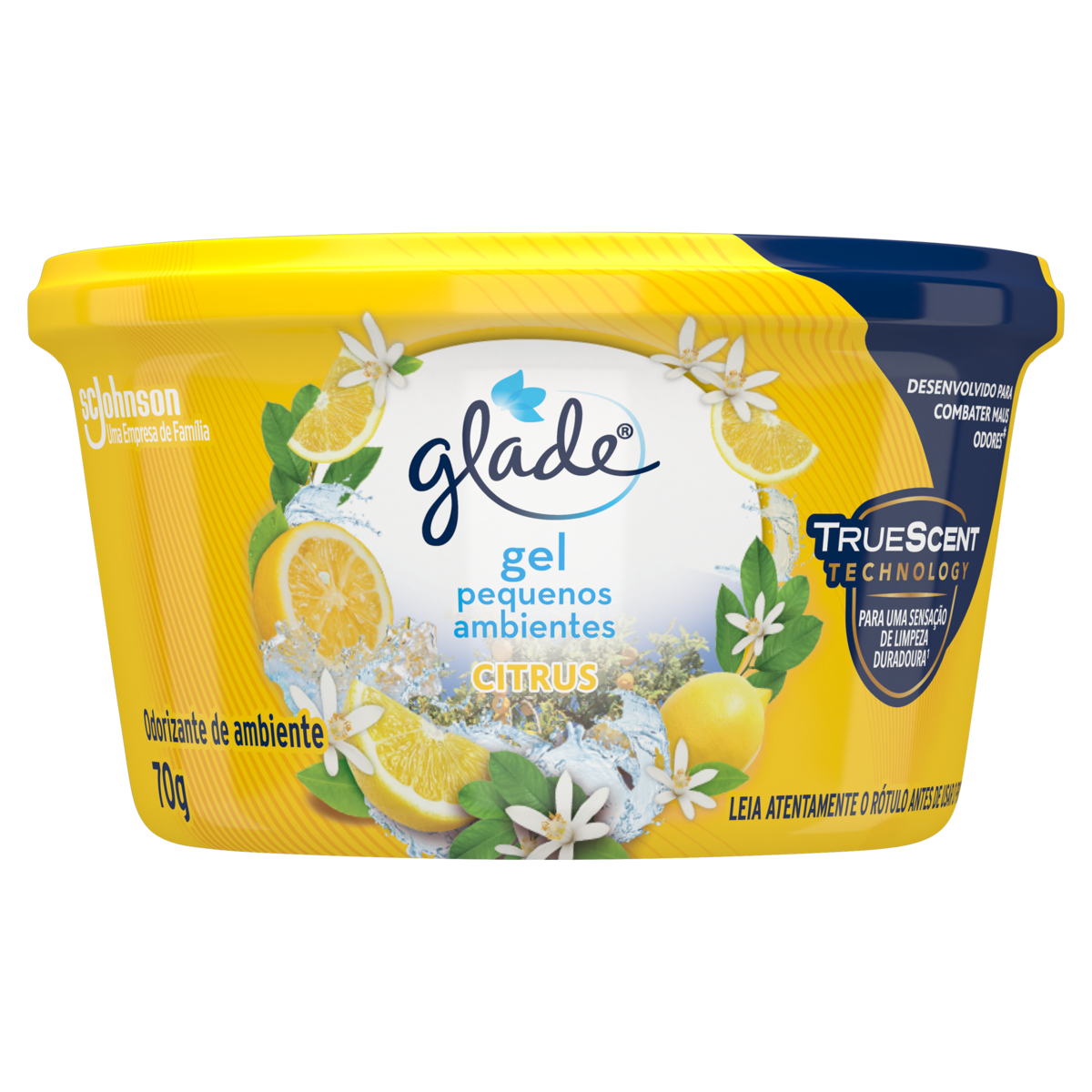 Odorizador de Ambiente Gel Citrus Glade Pote 70g