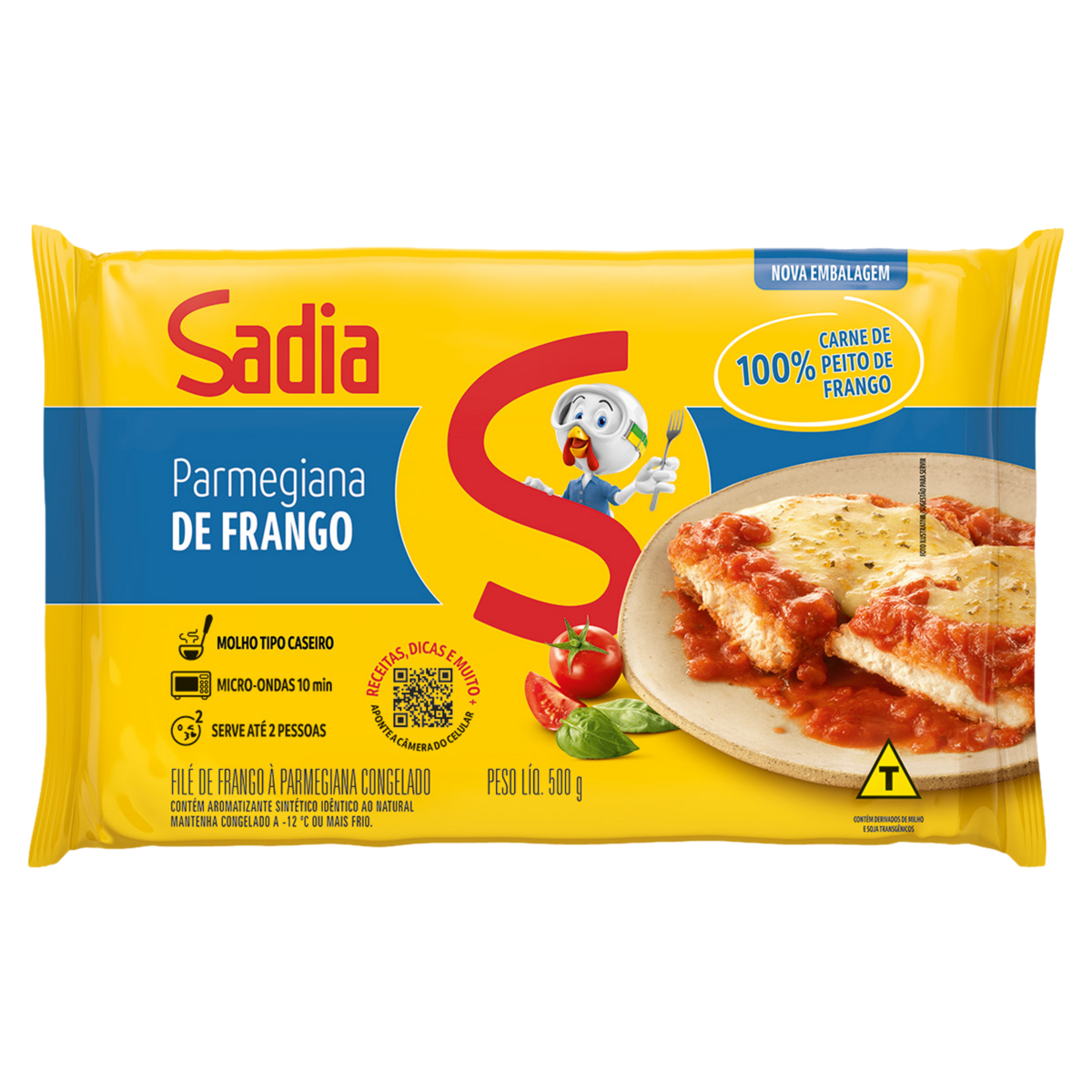 Frango à Parmegiana Sadia Pacote 500g