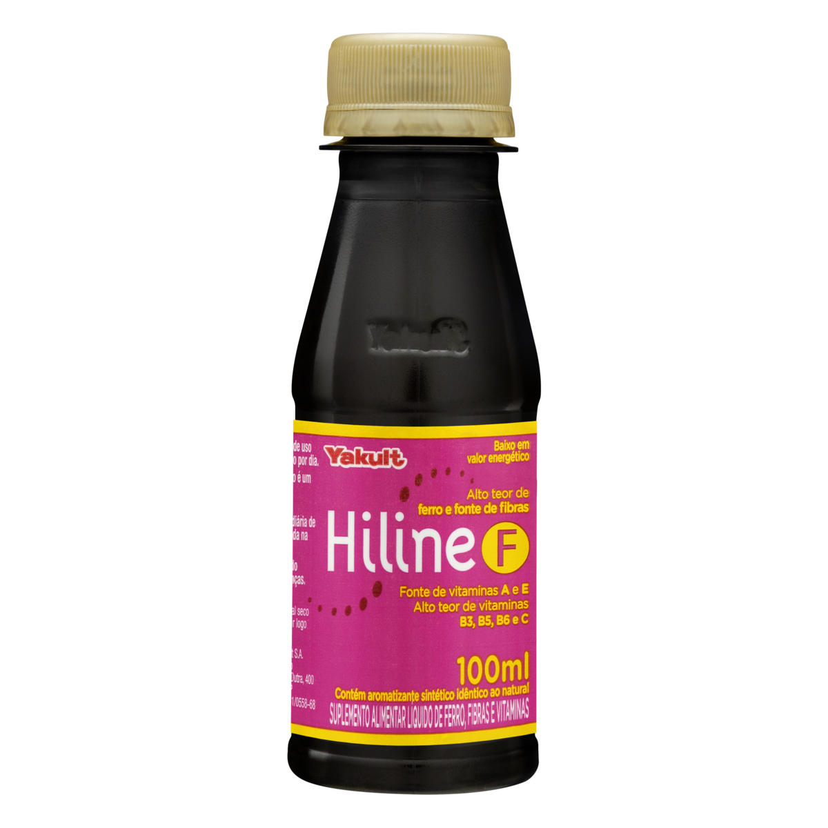 Suplemento Alimentar Líquido Yakult Hiline F Frasco 100ml