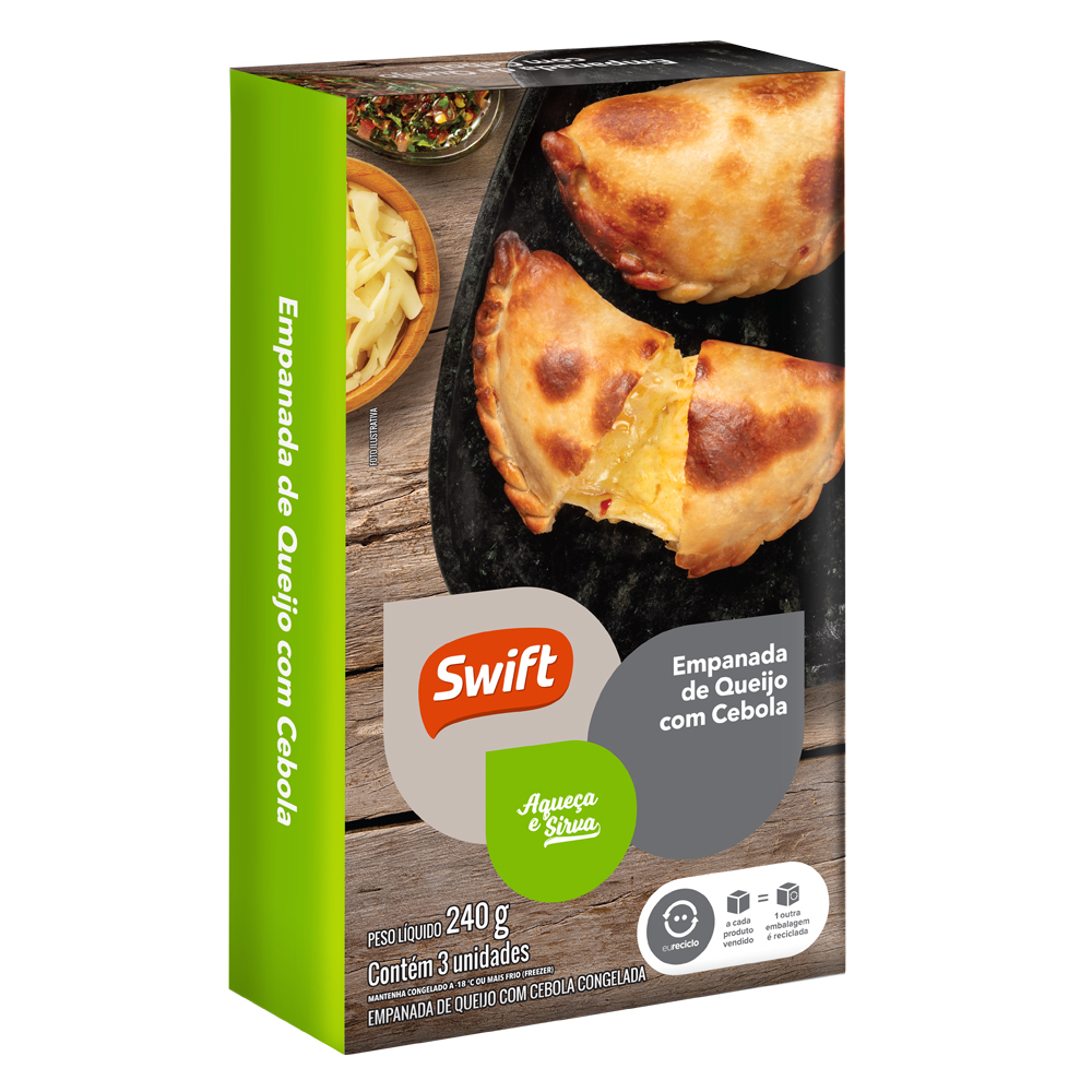 Empanada de Queijo e Cebola Swift 240g