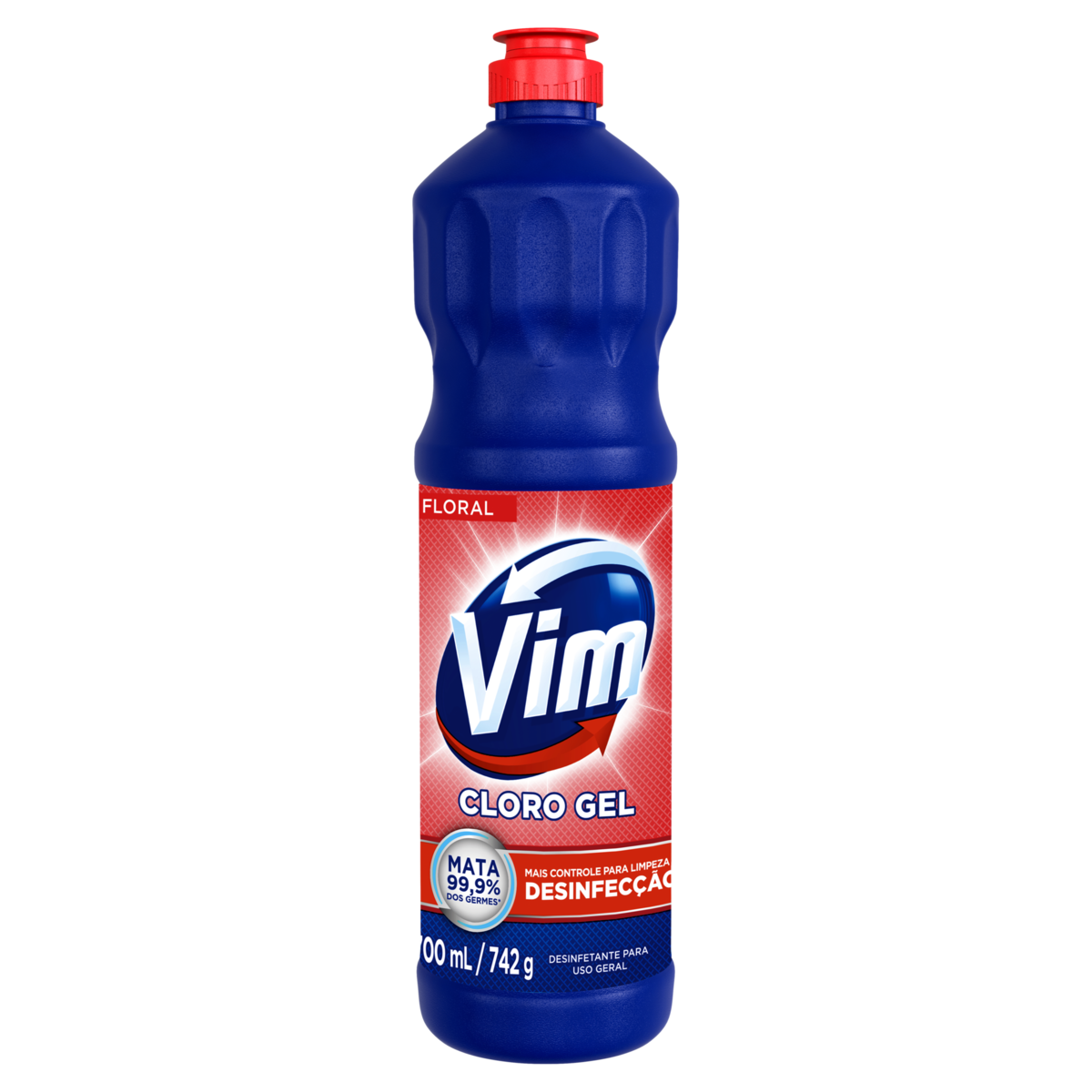 Desinfetante Cloro Gel Floral Vim Squeeze 700ml