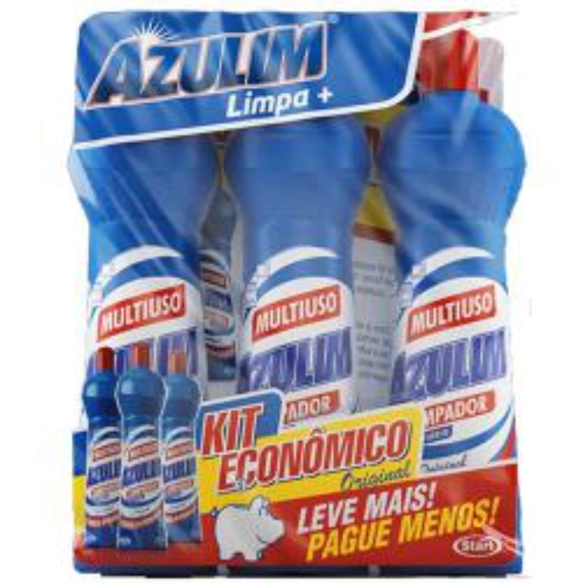 Limpador Multiuso Azulim Original c/3 500ml