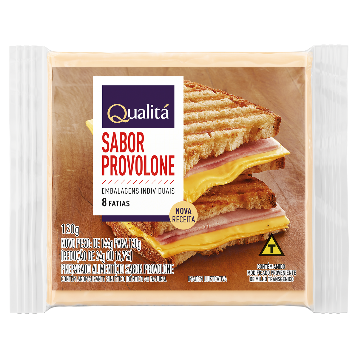 Queijo Fundido Provolone Qualitá 120g