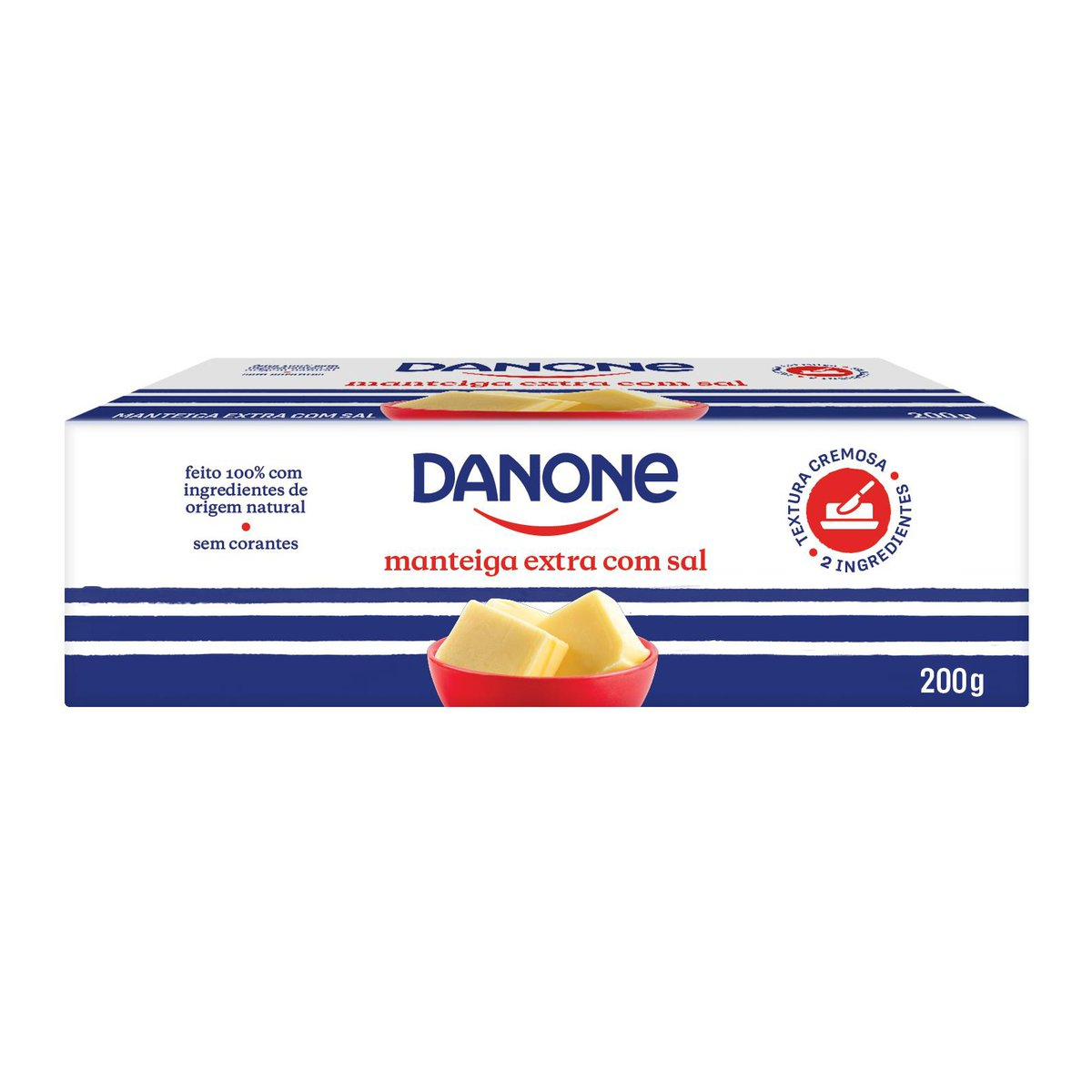 Manteiga Extra com Sal Danone 200g