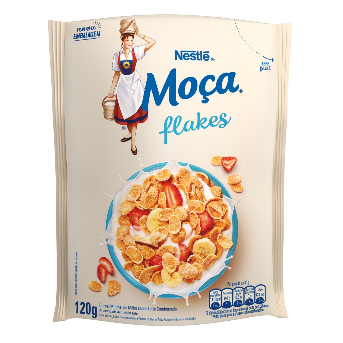 Cereal Matinal MOÇA Flakes 120g