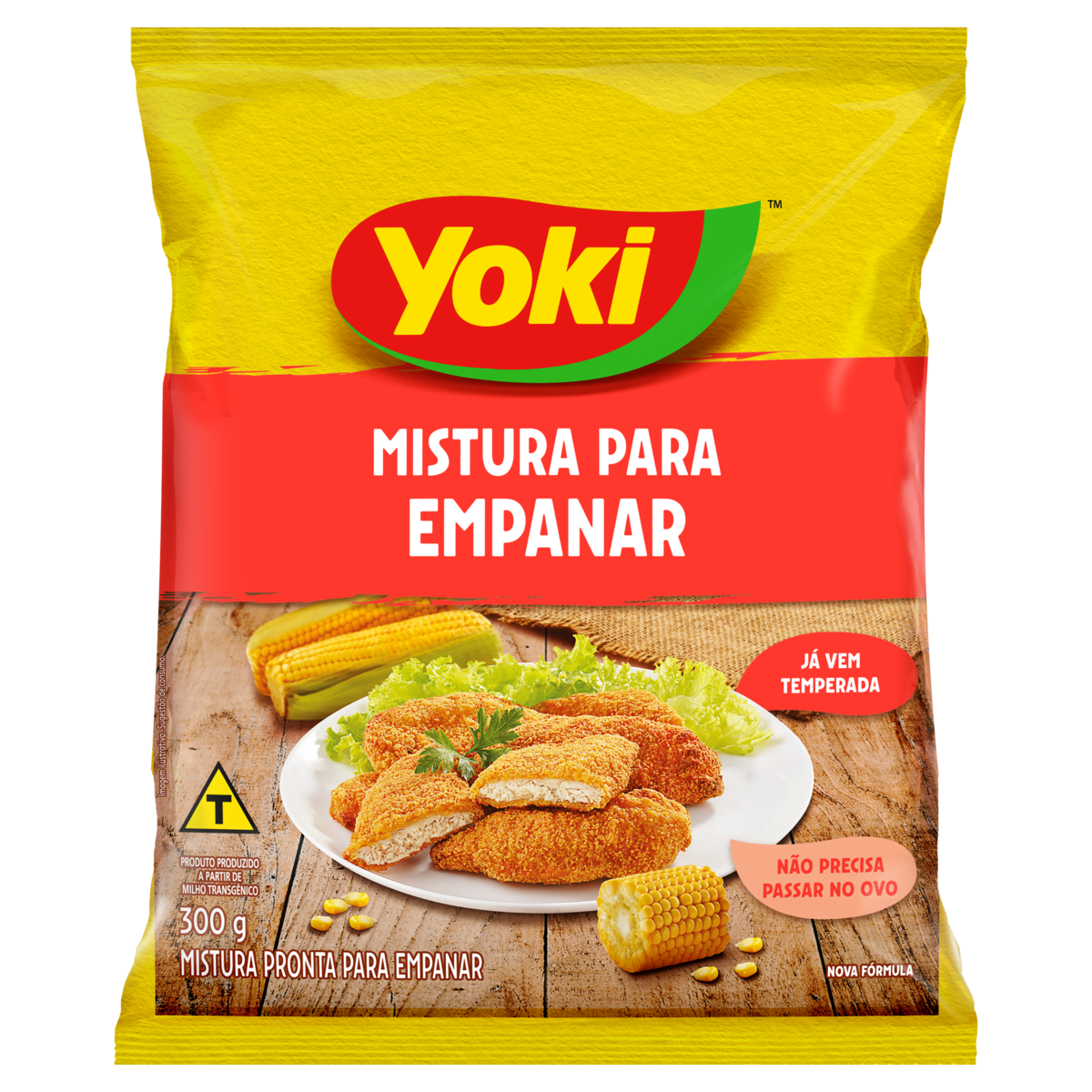Mistura Pronta para Empanar à Milanesa YOKI Pacote 300g