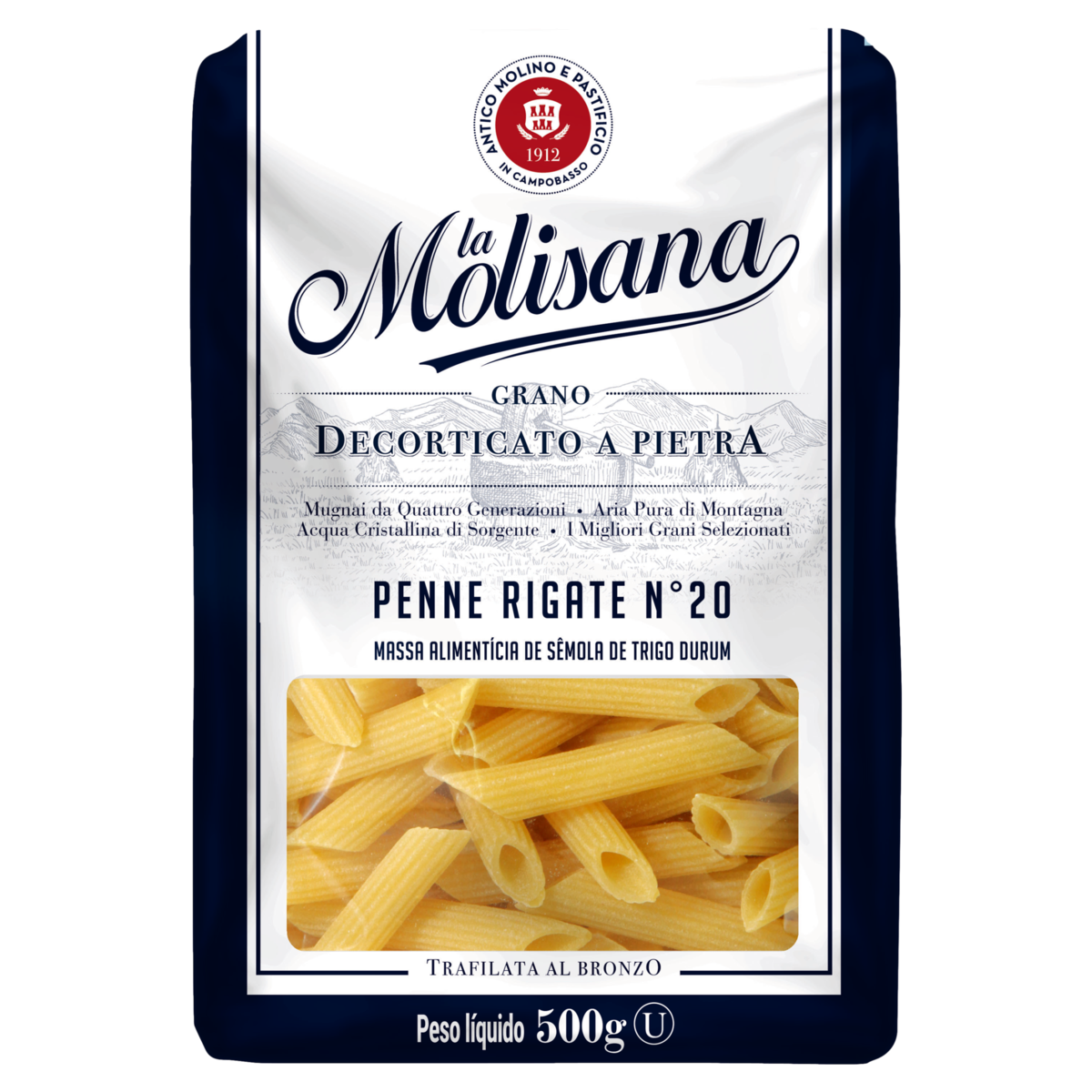 Macarrão Penne Rigate La Molisana 500g