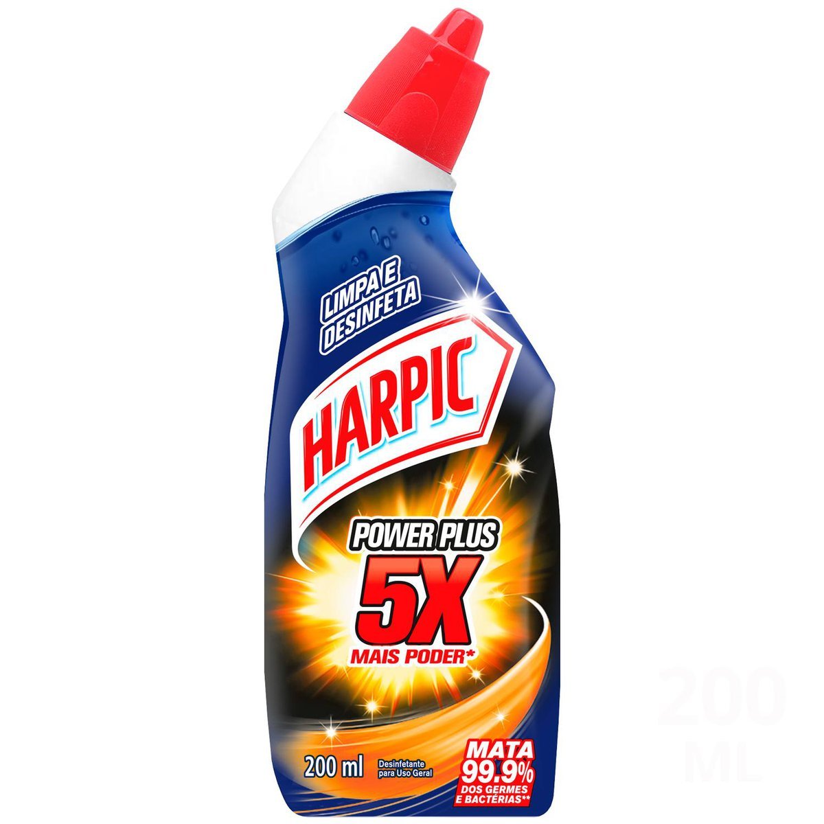 Desinfetante Uso Geral Harpic Power Plus Squeeze 200ml