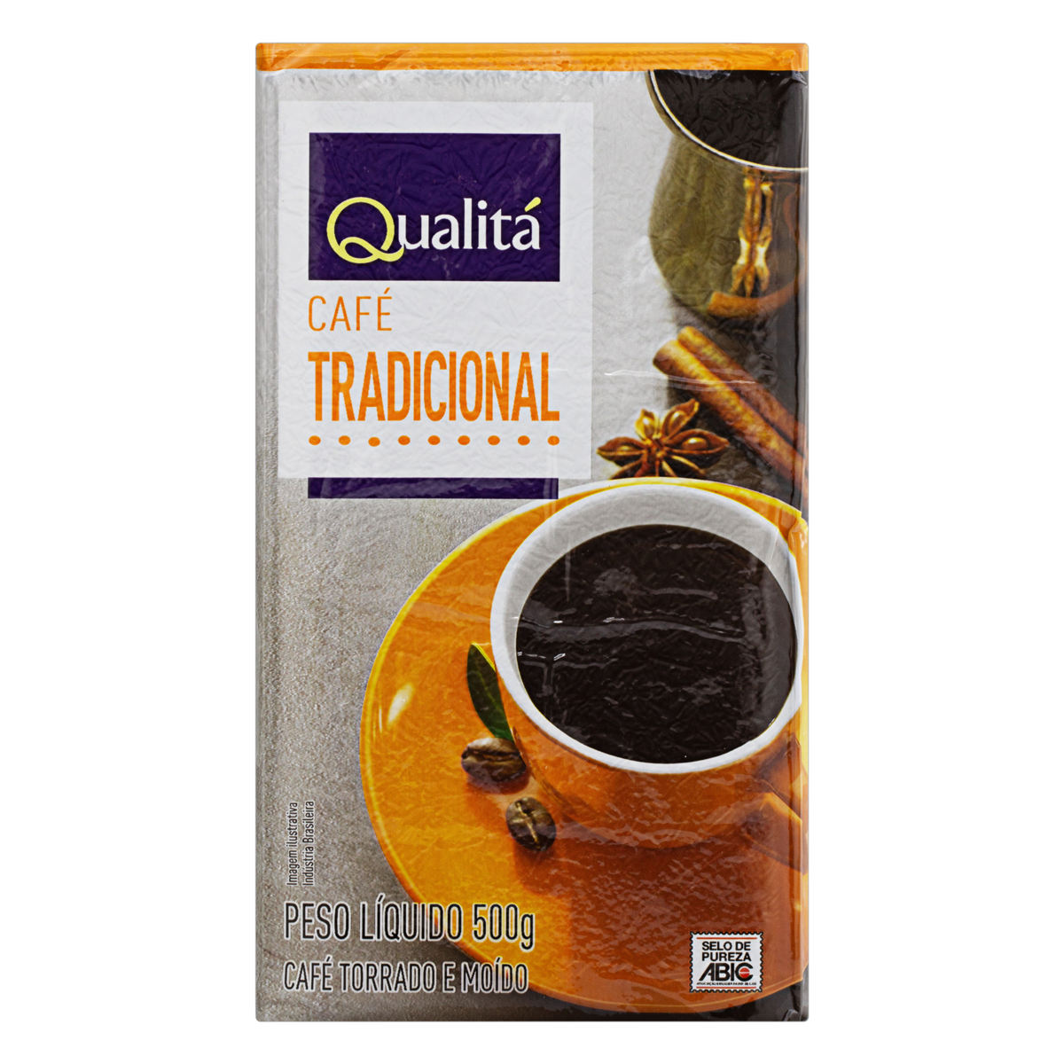 CaféTorrado e Moído a Vácuo Tradicional Qualitá Pacote 500g