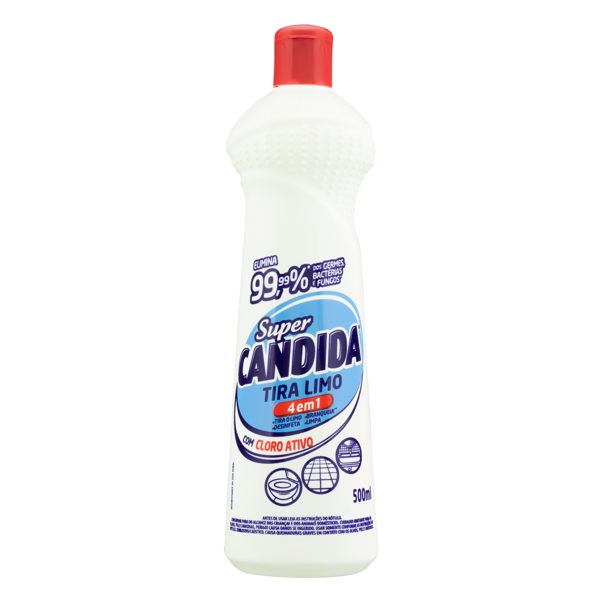 Desinfetante Tira-Limo Super Candida Squeeze 500ml