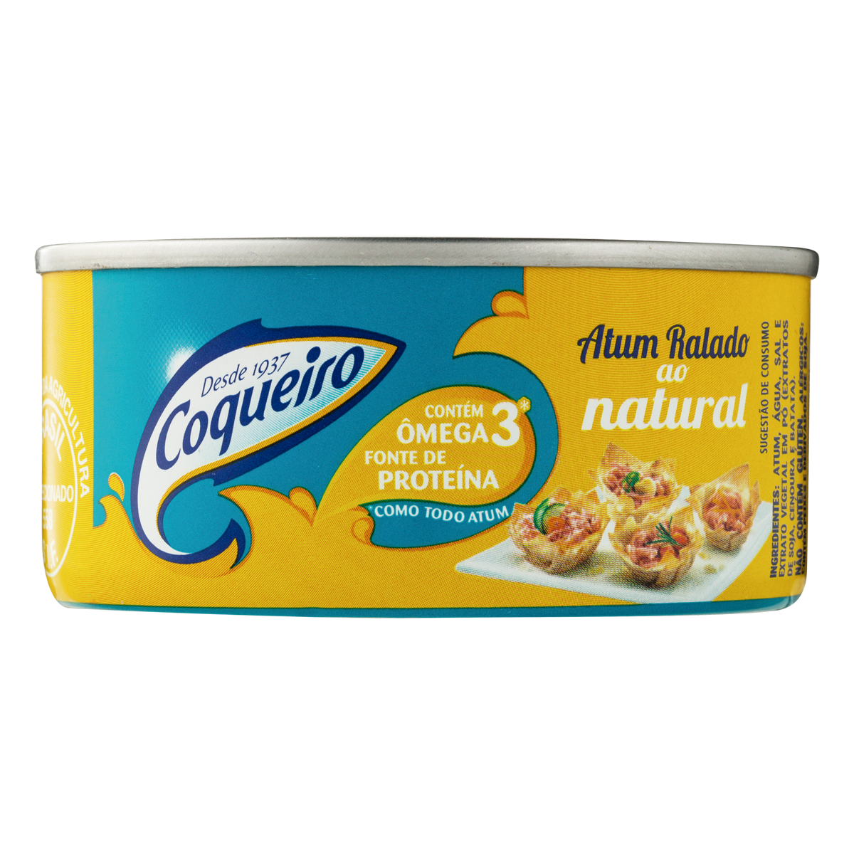 Atum Ralado em Água COQUEIRO Lata 170g
